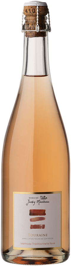 rosé méthode traditionnelle - jacky marteau rosé traditionnel pétillant